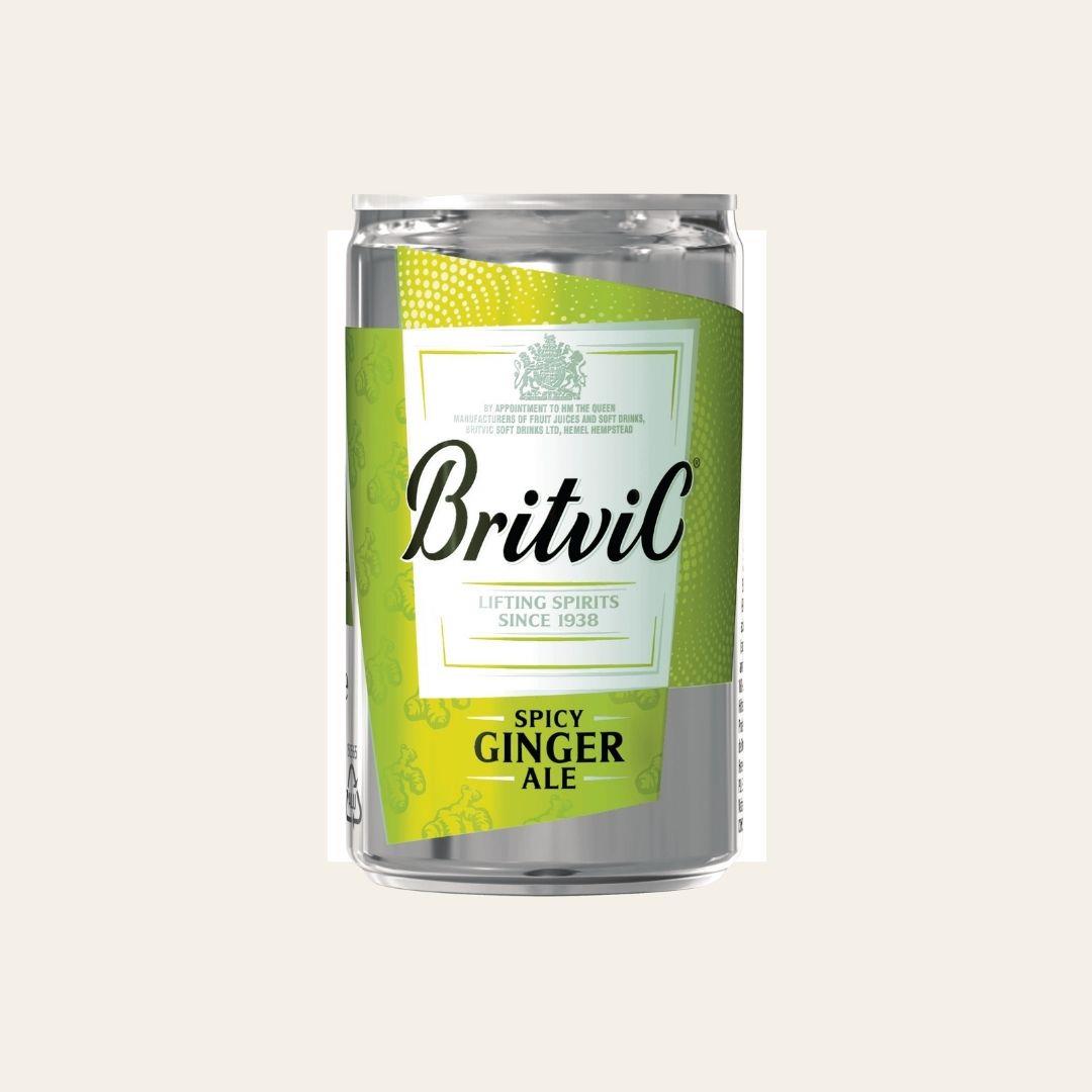 24 x Britvic Ginger Ale 150ml Cans