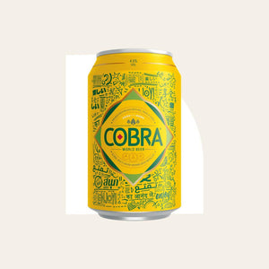 5 x Cobra Premium Beer 330ml Cans