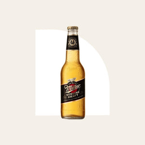 4 x Miller Genuine Draft Cold-Filtered Beer 330ml Bottles