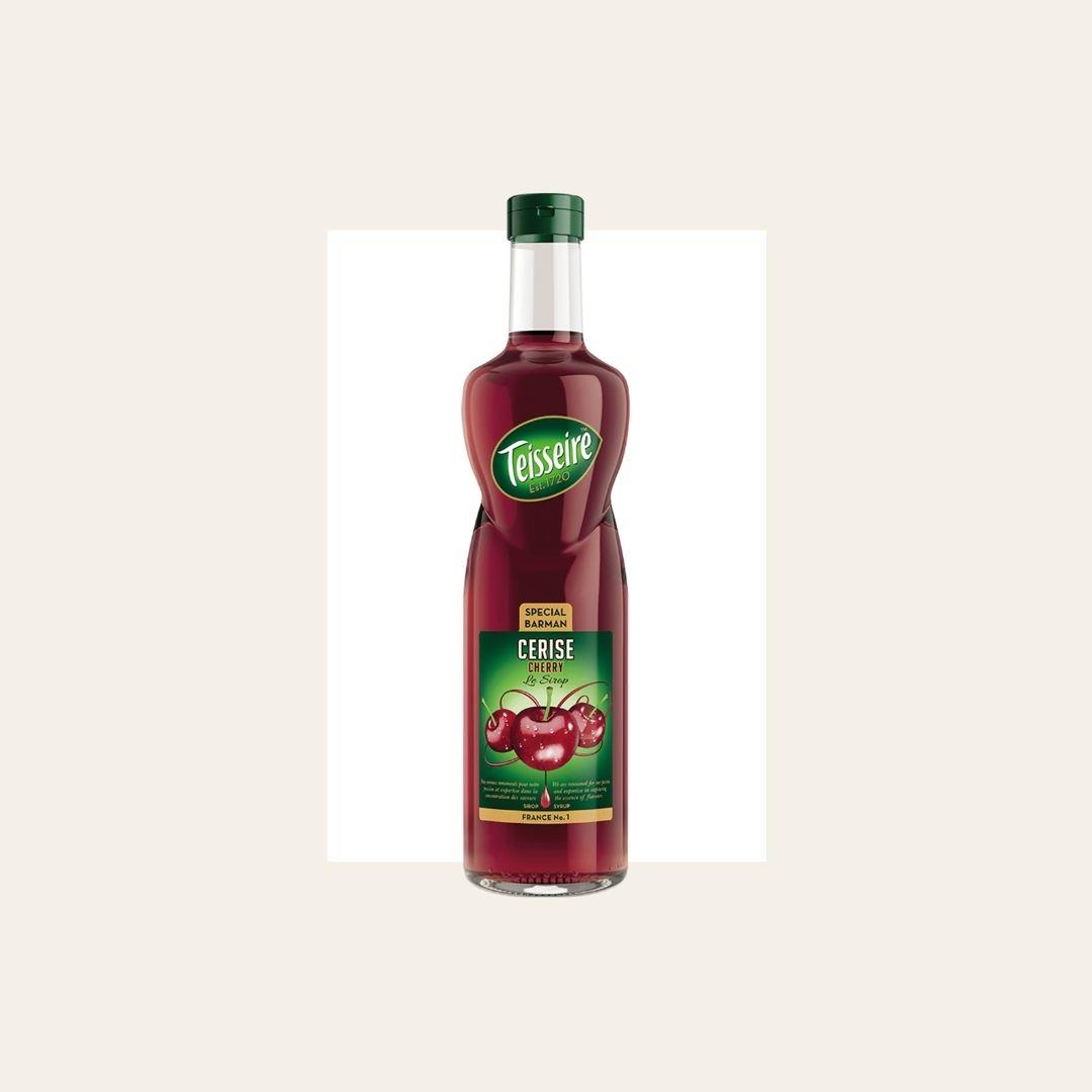 6 x Teisseire Cherry Syrup 700ml Bottles