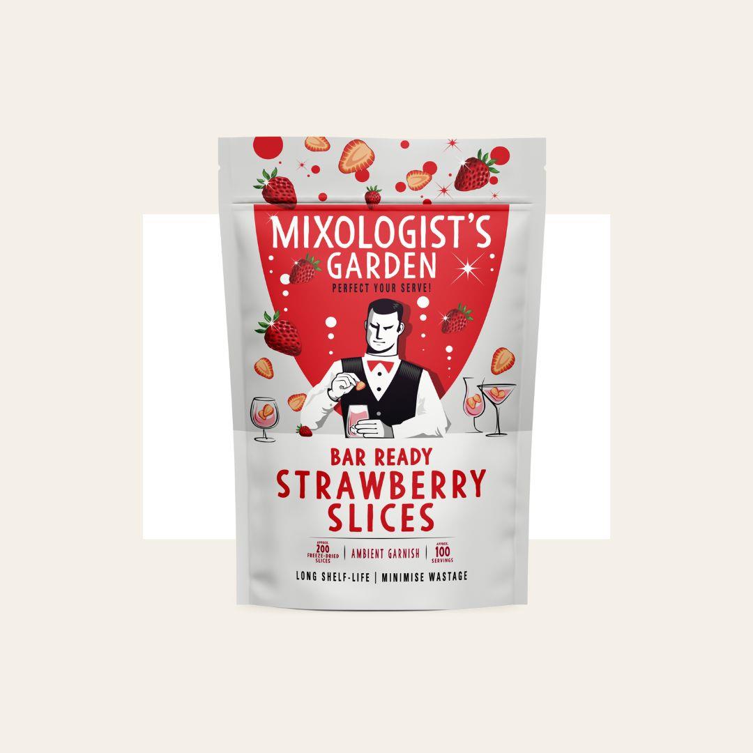 Mixologist's Garden Strawberry Slices 100g Pouch