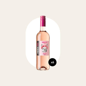 6 x French Dog Grenache Rosé 75cl Bottles