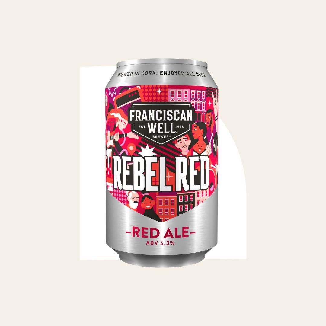 5 x Franciscan Well Rebel Red Ale 330ml Cans