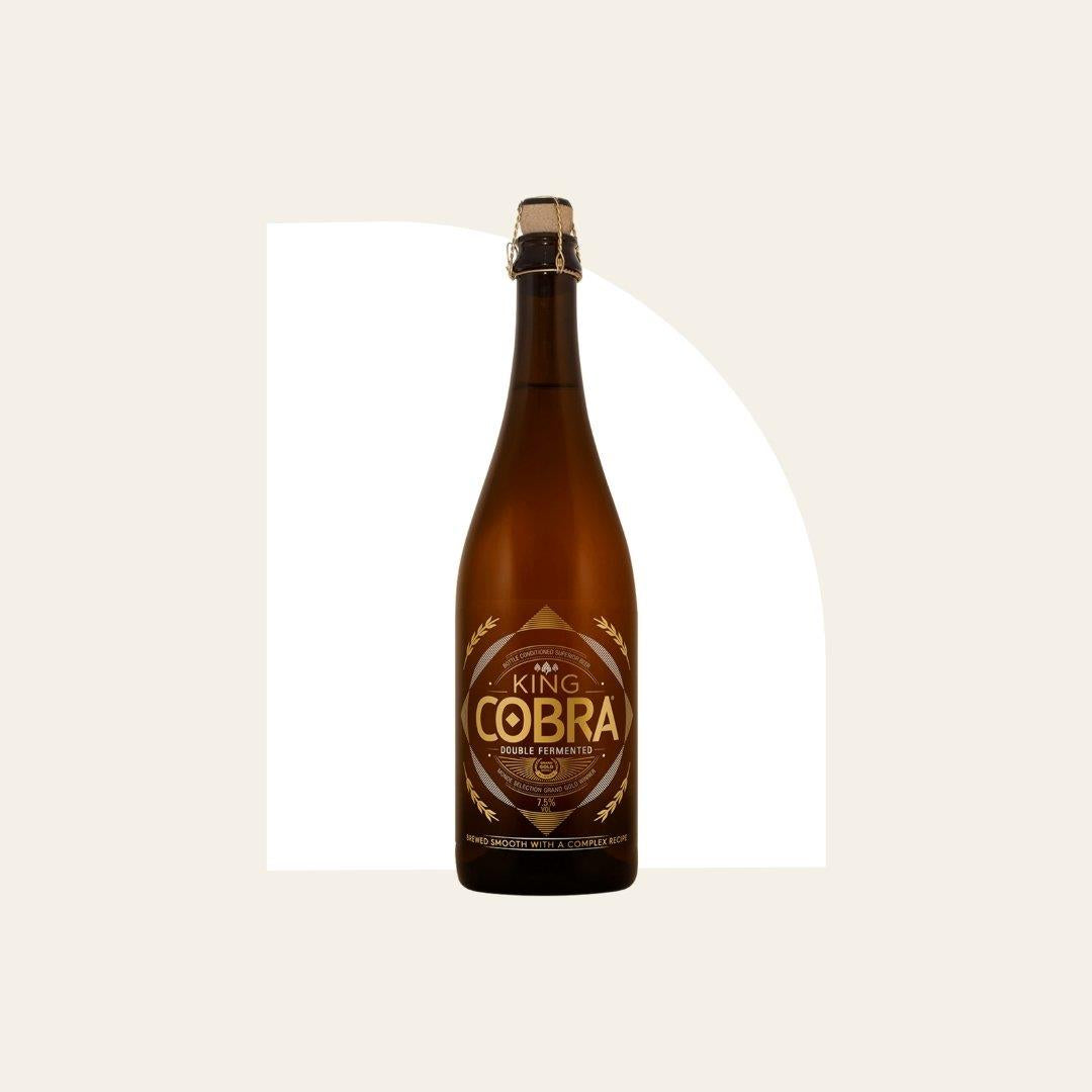 6 x King Cobra Premium Beer 750ml Bottles