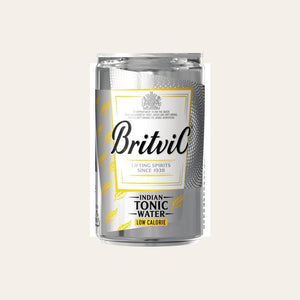 24 x Britvic Light Tonic Water 150ml Cans
