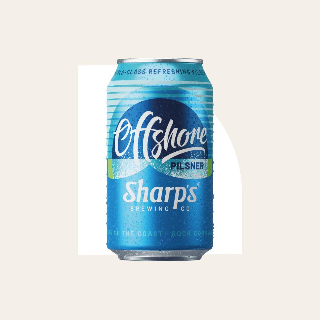 5 x Sharp's Offshore Pilsner 330ml Cans
