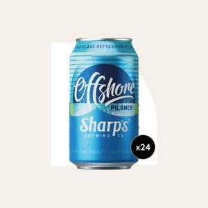 24 x Sharp's Offshore Pilsner 330ml Cans