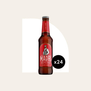 Madrí Excepcional Lager 24 x 330ml Bottles