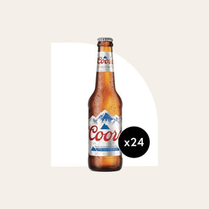 Coors Lager 24 x 330ml Bottles