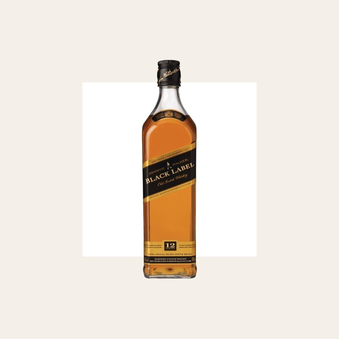 Johnnie Walker Black Label 12 Year Old Whiskey 70cl Bottle