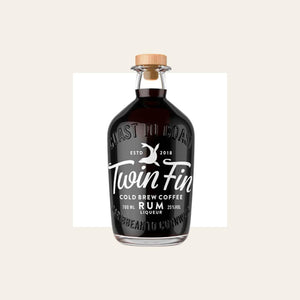 Twin Fin Cold Brew Coffee Rum Liqueur 70cl Bottle