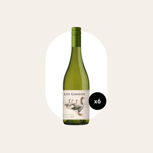 Los Gansos Sauvignon Blanc White Wine 6 x 75cl Bottles