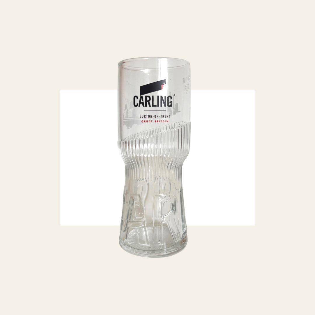Carling Lager Half Pint Glass  