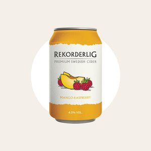 5 x Rekorderlig Mango-Raspberry Cider 330ml Cans