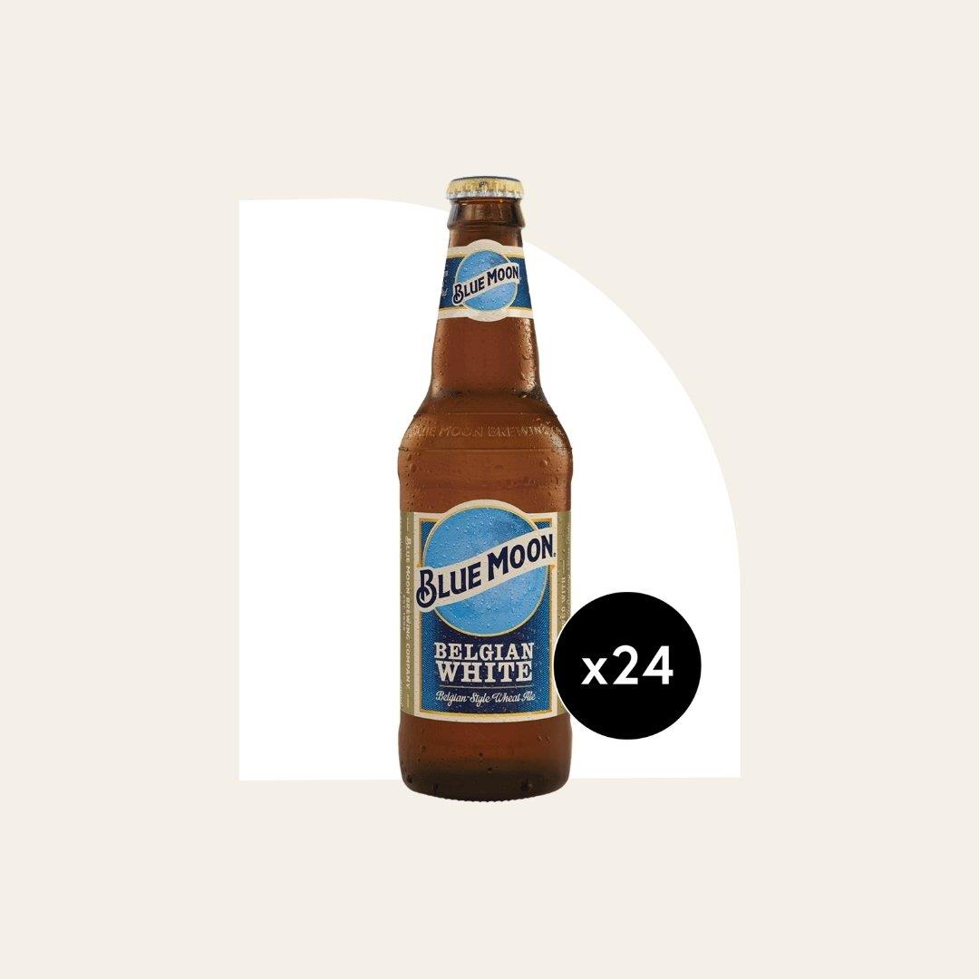 Blue Moon Belgian White Beer 24 x 330ml Bottles