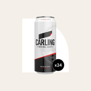 24 x Carling Lager 500ml Cans