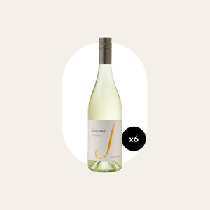 J Vineyard Pinot Gris White Wine 6 x 75cl Bottles